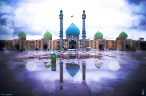 عکس بسیار زیبای مسجد مقدس جمکران